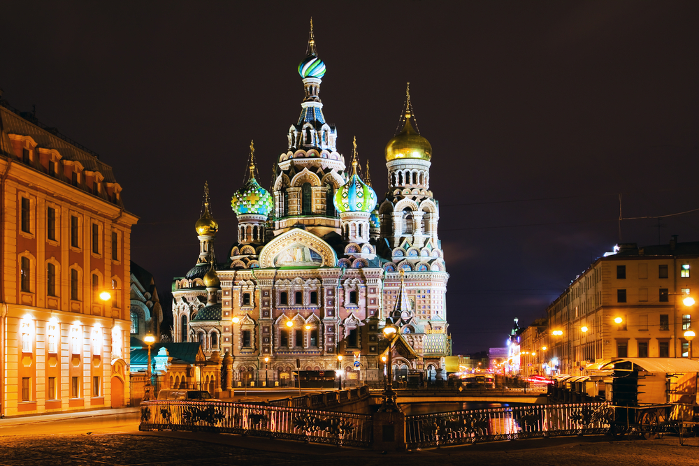 Excursión en San Petersburgo Excursión Nocturna Excursiones para