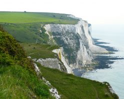 Los famosos acantilados de Dover