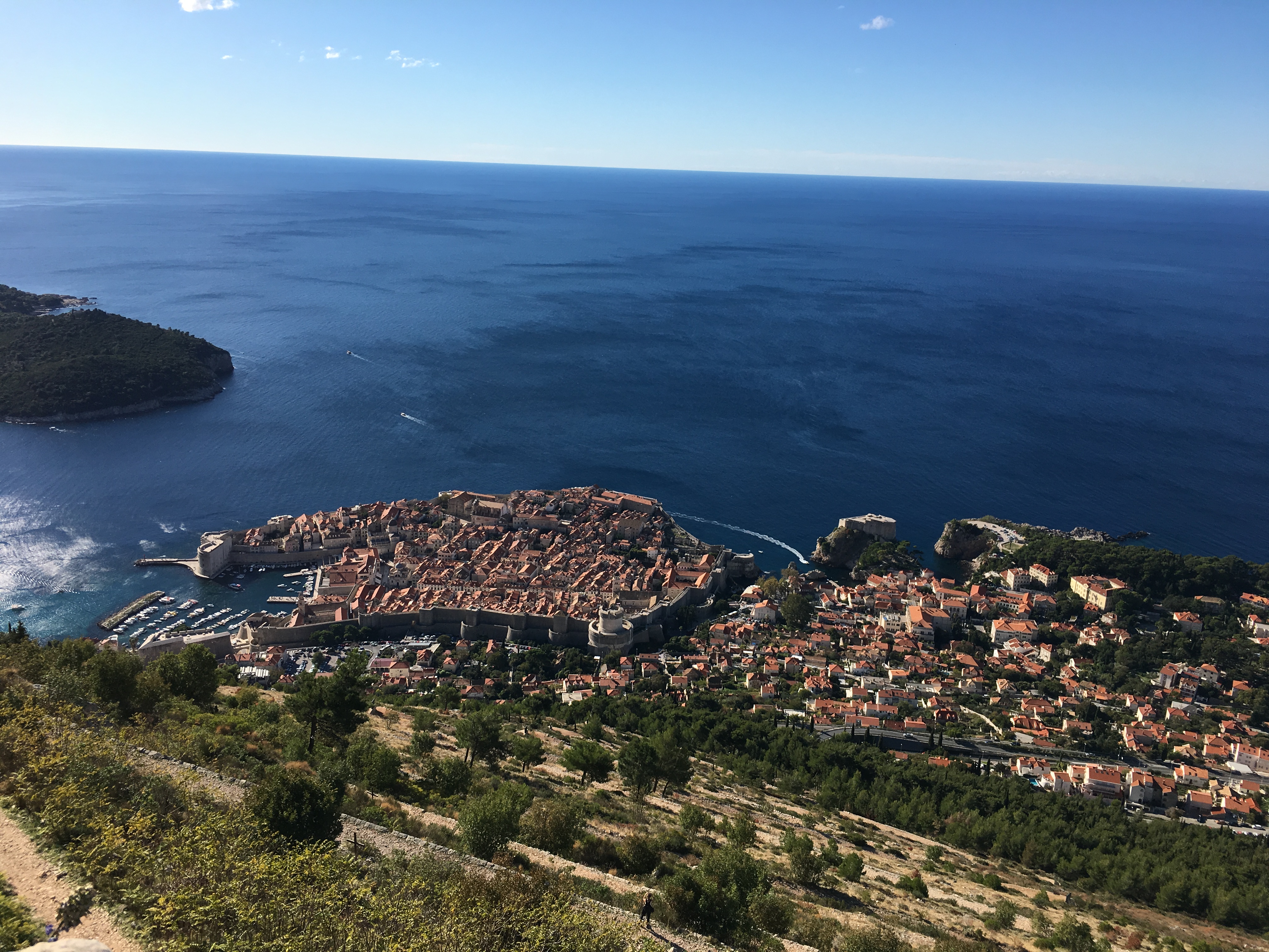 Vista aerea Dubrovnik