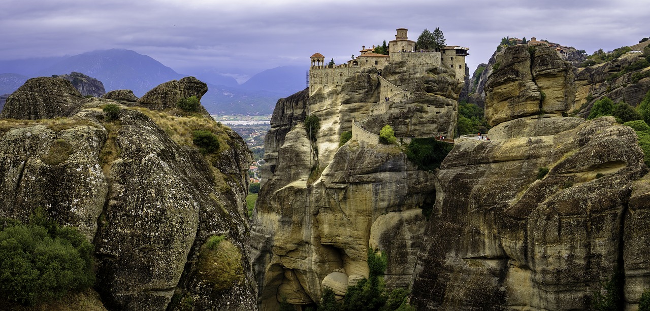 Los monasterios de Meteora Grecia