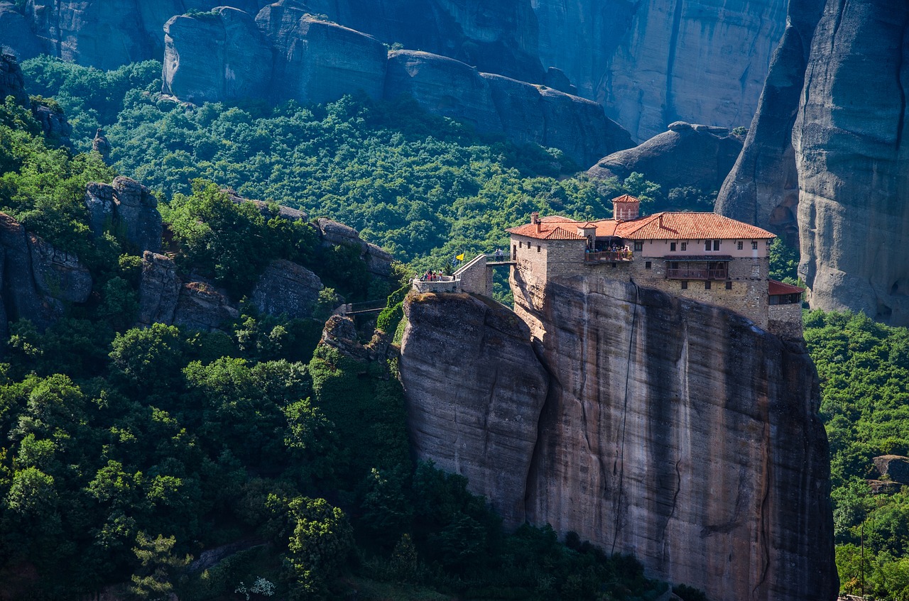 Los monasterios de Meteora Grecia