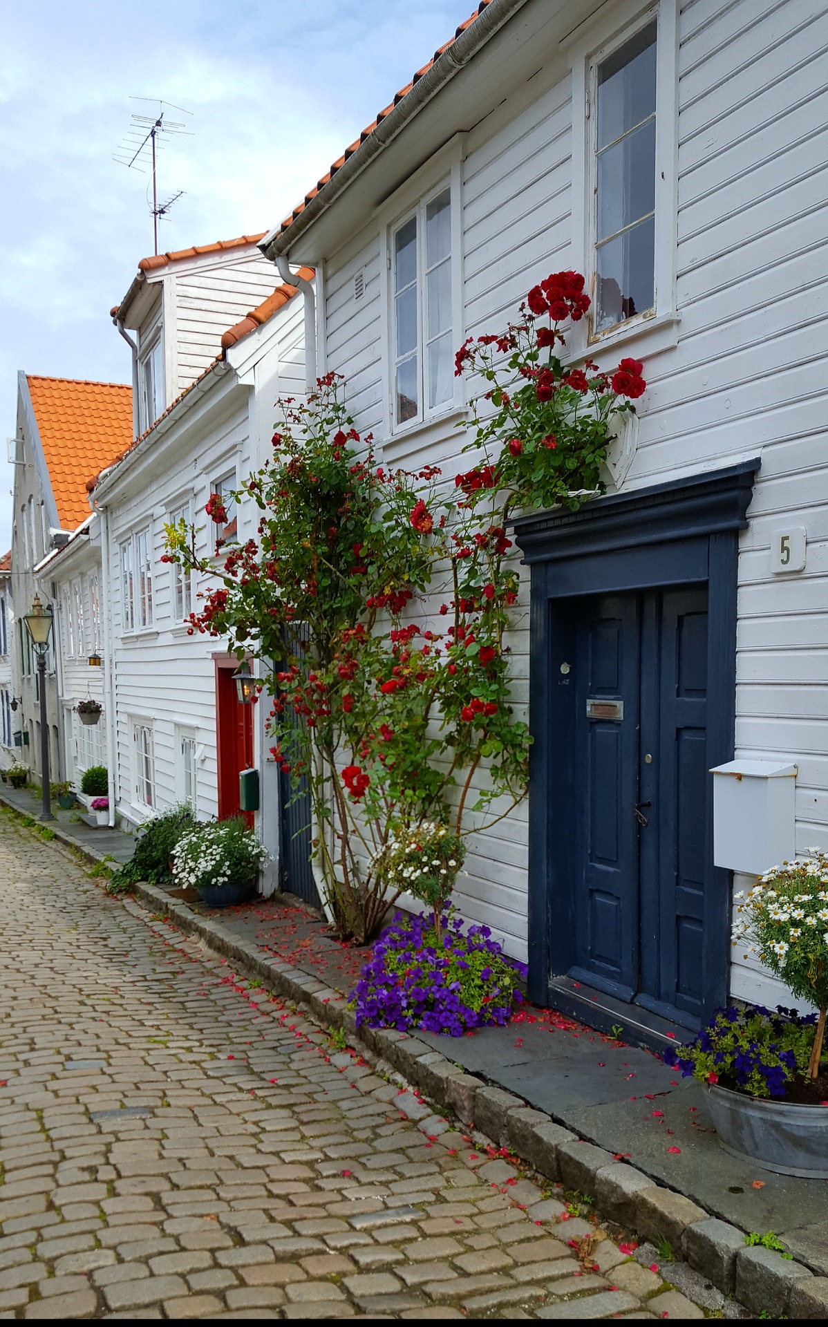 Casas Tradicionales en Stavanger Noruega
