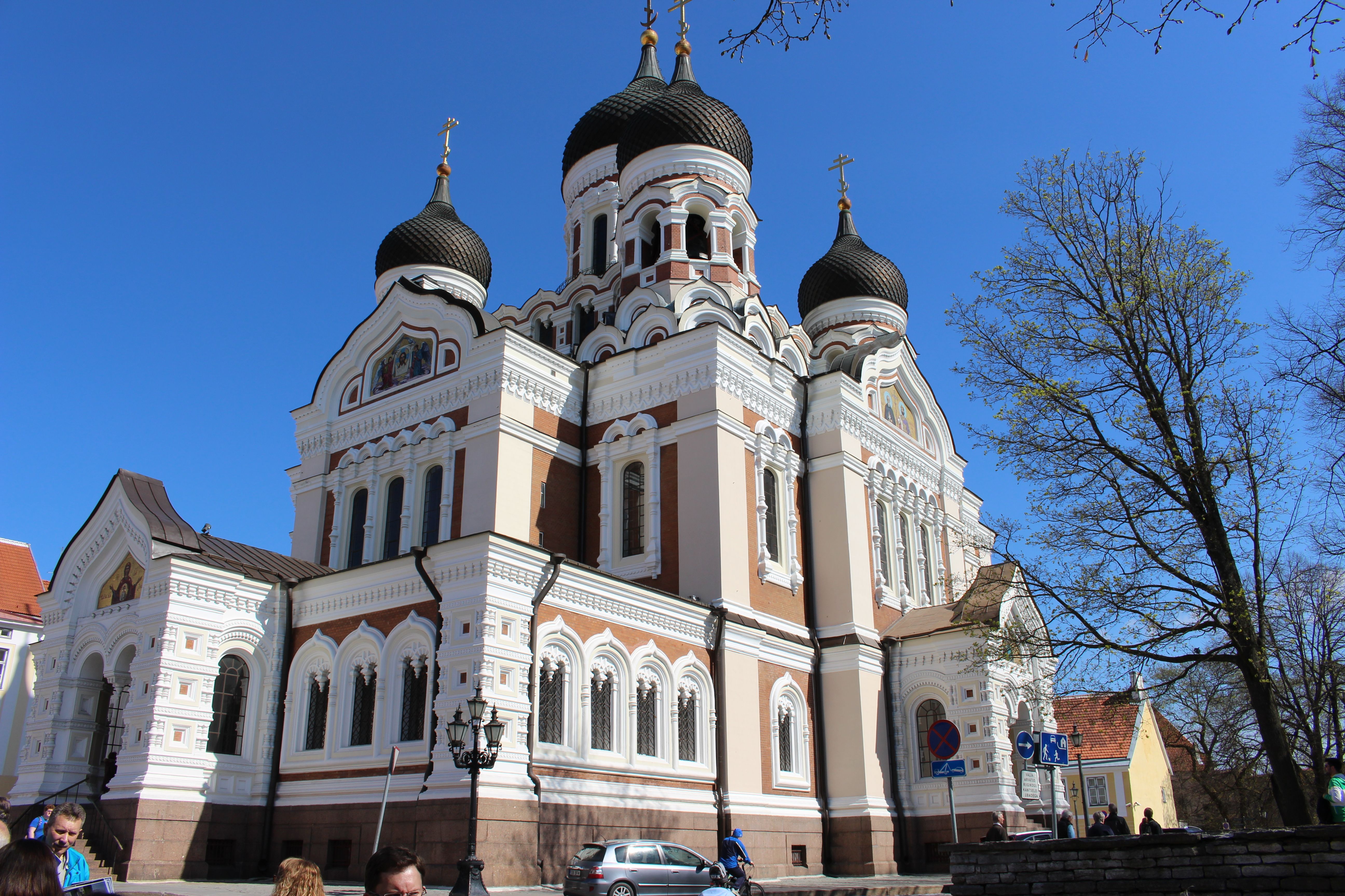 Catedral de Alexander Nevski en Tallin Estonia