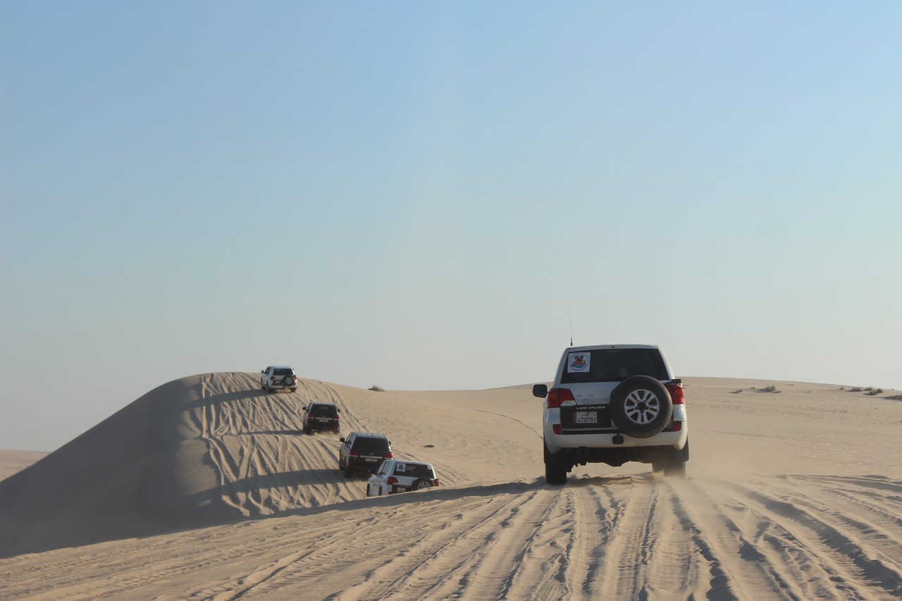 Las dunas en Qatar