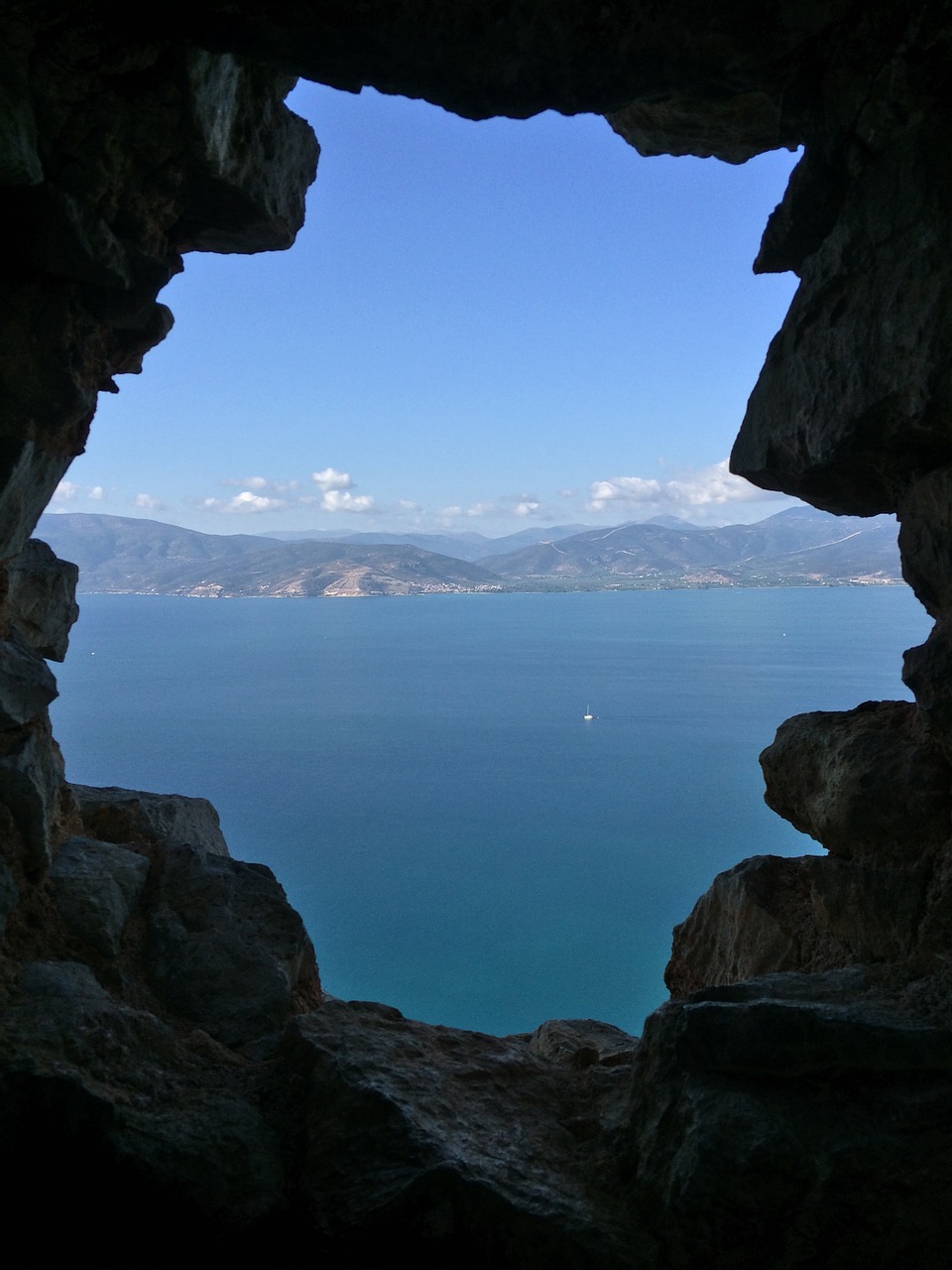 Espectaculares vistas desde la Fortaleza de Palamidi en Grecia