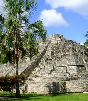 Excursión para crucero en Costa Maya: Ruinas Mayas de Chacchoben más playa
